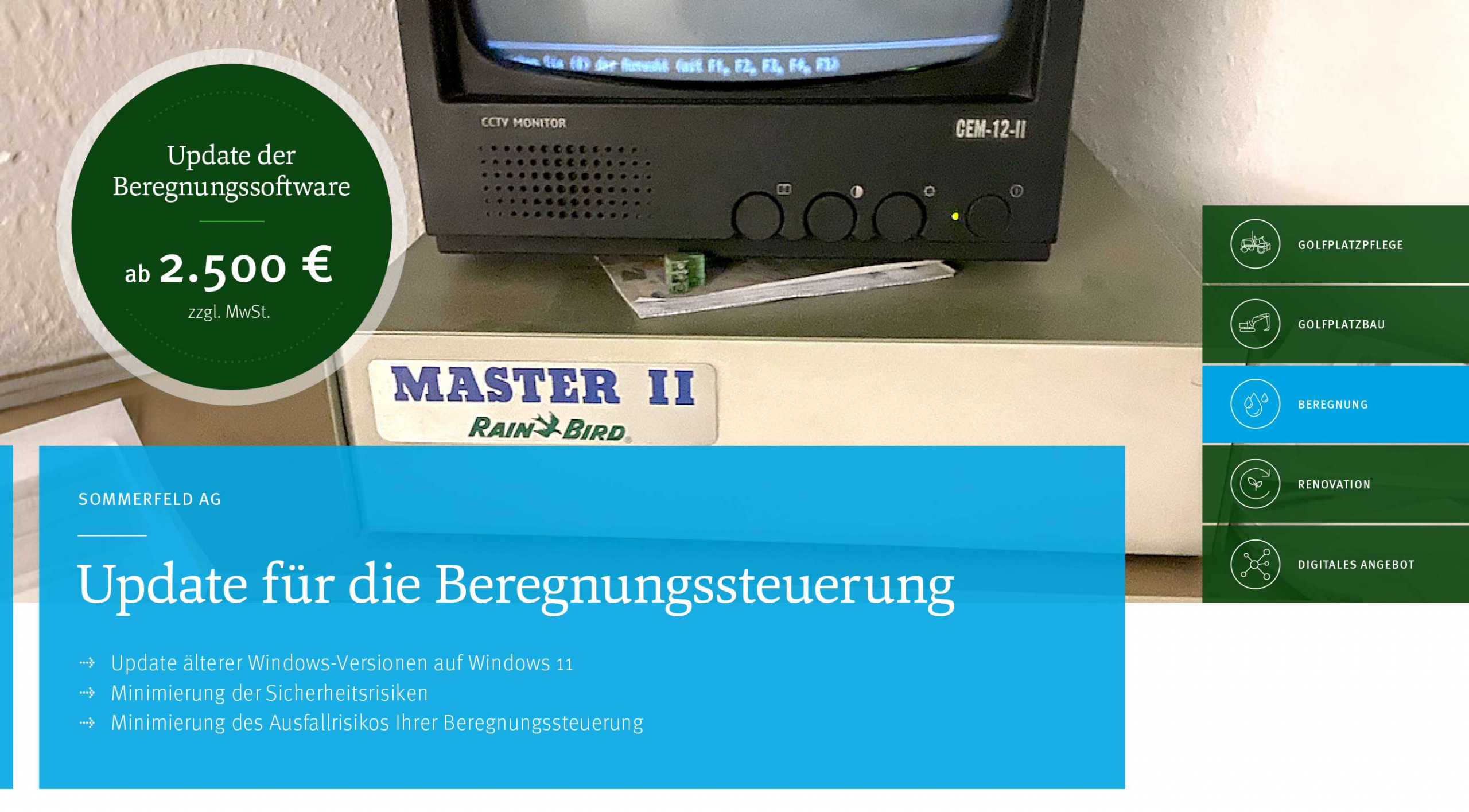 Update Beregnungssteuerung